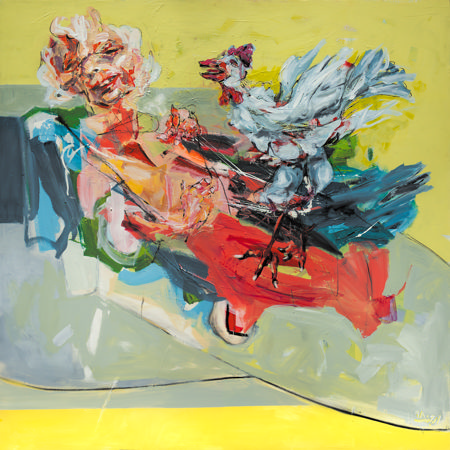 The Cock is Chanting No.2