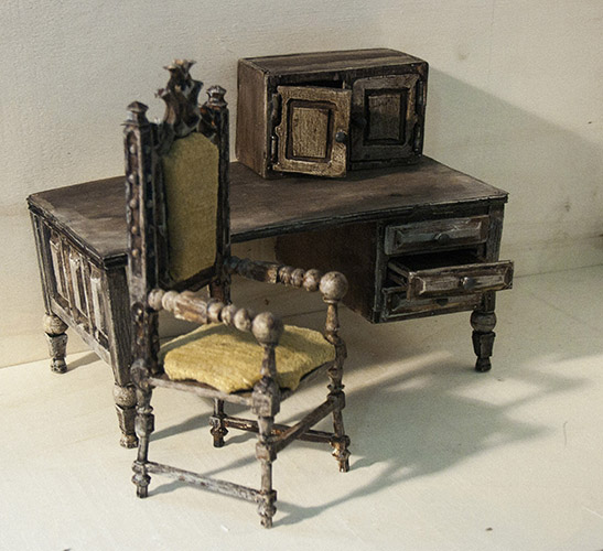 Siyavosh's Desk and Chair