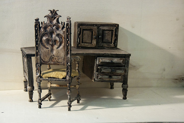 Siyavosh's Desk and Chair